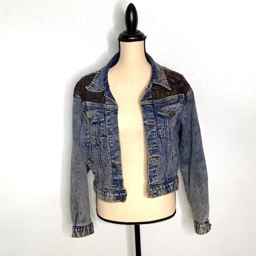 Amazing 80s Vintage Miller’s Western Jean Jacket - Picture 5 of 16